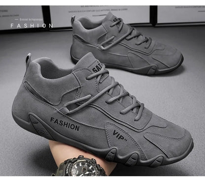 Men's Casual Hiking Shoes with Anti-Slip Comfort