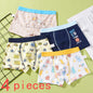 Boys Cotton Cartoon Print Boxer Briefs