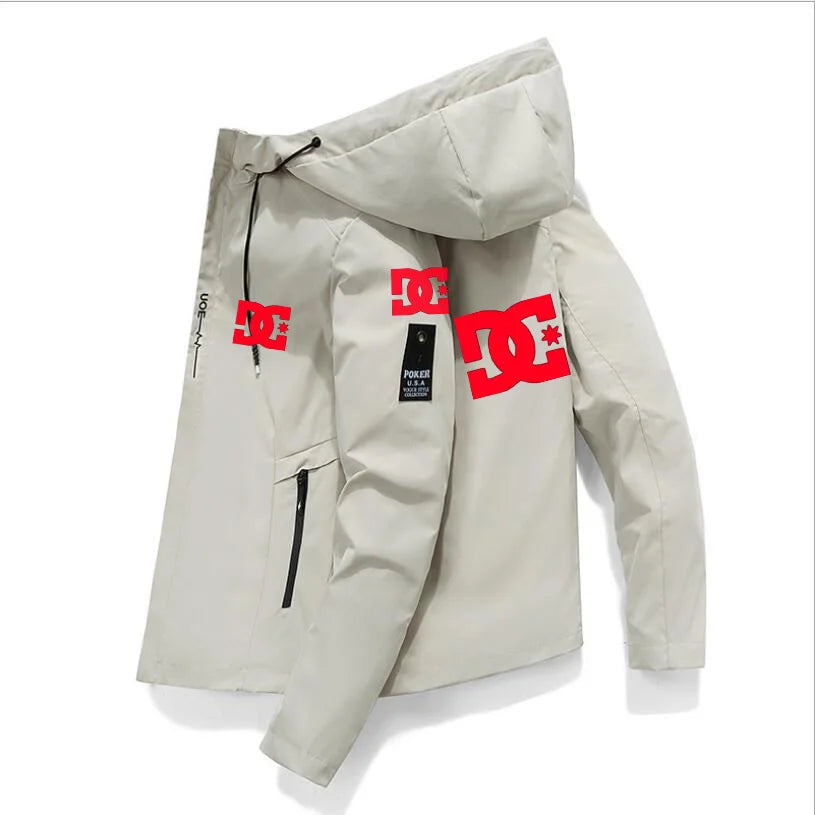 Men's Waterproof Fishing Jacket Hoodie Windbreaker