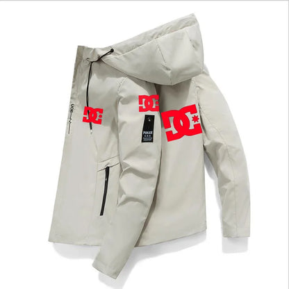 Men's Waterproof Fishing Jacket Hoodie Windbreaker