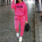 Women's 2pcs Hoodies and Pants Sports Suit