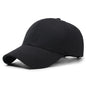Solid Color Cotton Baseball Cap for Unisex Outdoor Use
