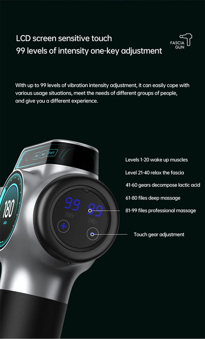Professional Massage Gun -Neck & Back Relief