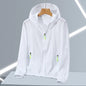 Men's Thin Ice Silk Hooded Sun Protection Jacket