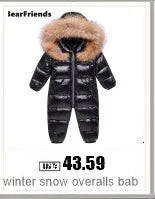 Winter Down Jacket for Boys and Girls Thicken Snowsuit