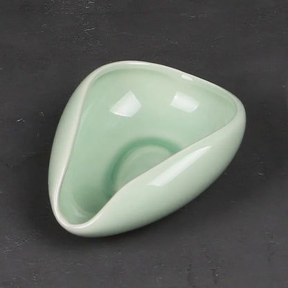 Ceramic Coffee Bean Dosing Tray Set for Tea Tools
