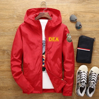 Ultra Light Men's Hooded Windbreaker Jacket