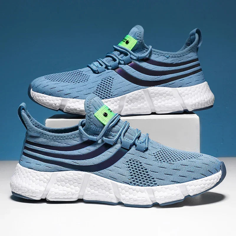 Men's Breathable Platform Running Sneakers