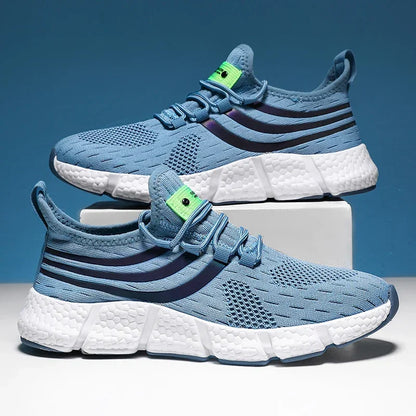 Men's Breathable Platform Running Sneakers