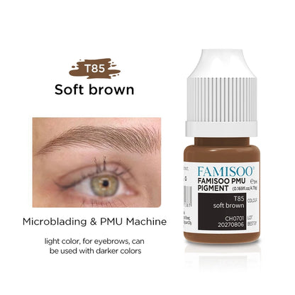 FAMISOO 5ML Permanent Makeup Pigment for Lips and Eyebrows