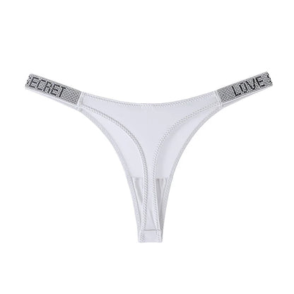 Low Waist G-String Panties for Women in Polyester