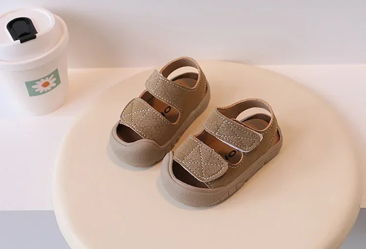 Baby Sandals for Boys Ages 1-3 Soft Bottom Breathable