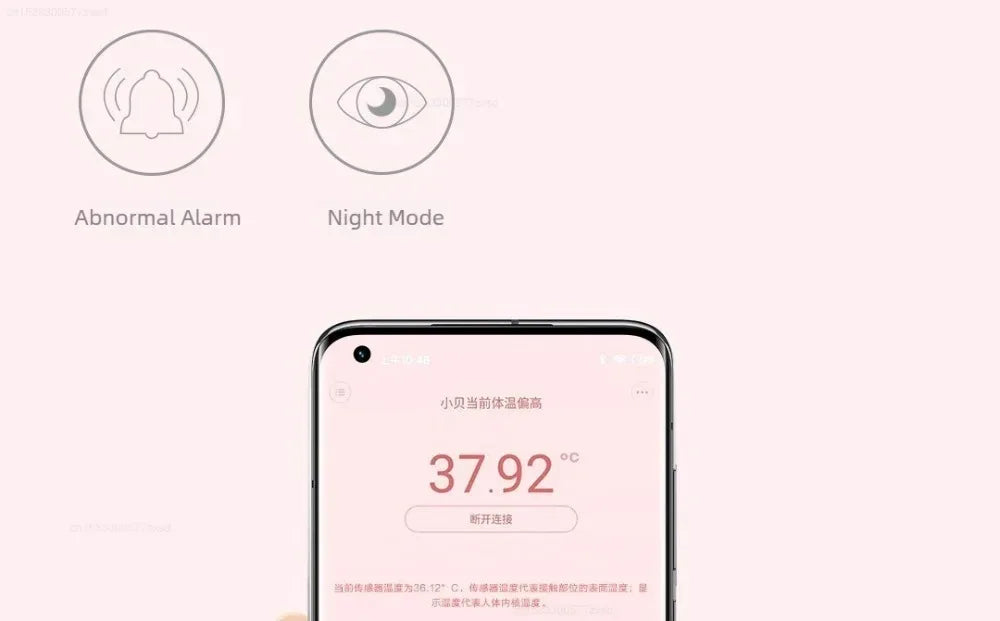 Miaomiaoce Smart Thermometer Pro with Fever Alarm