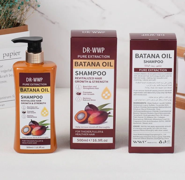 Batana Oil Shampoo & Conditioner Set (500ml)