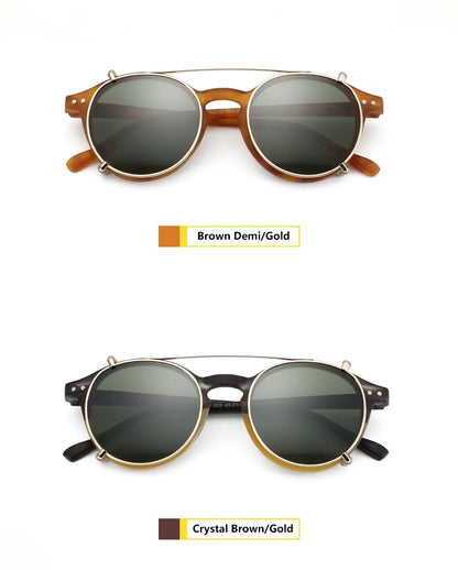 ZENOTTIC Clip-On Polarized Sunglasses for Women