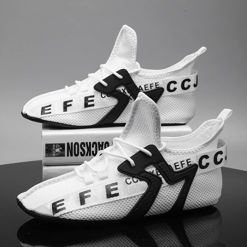 Breathable Mesh Summer Sports Sneakers for Men