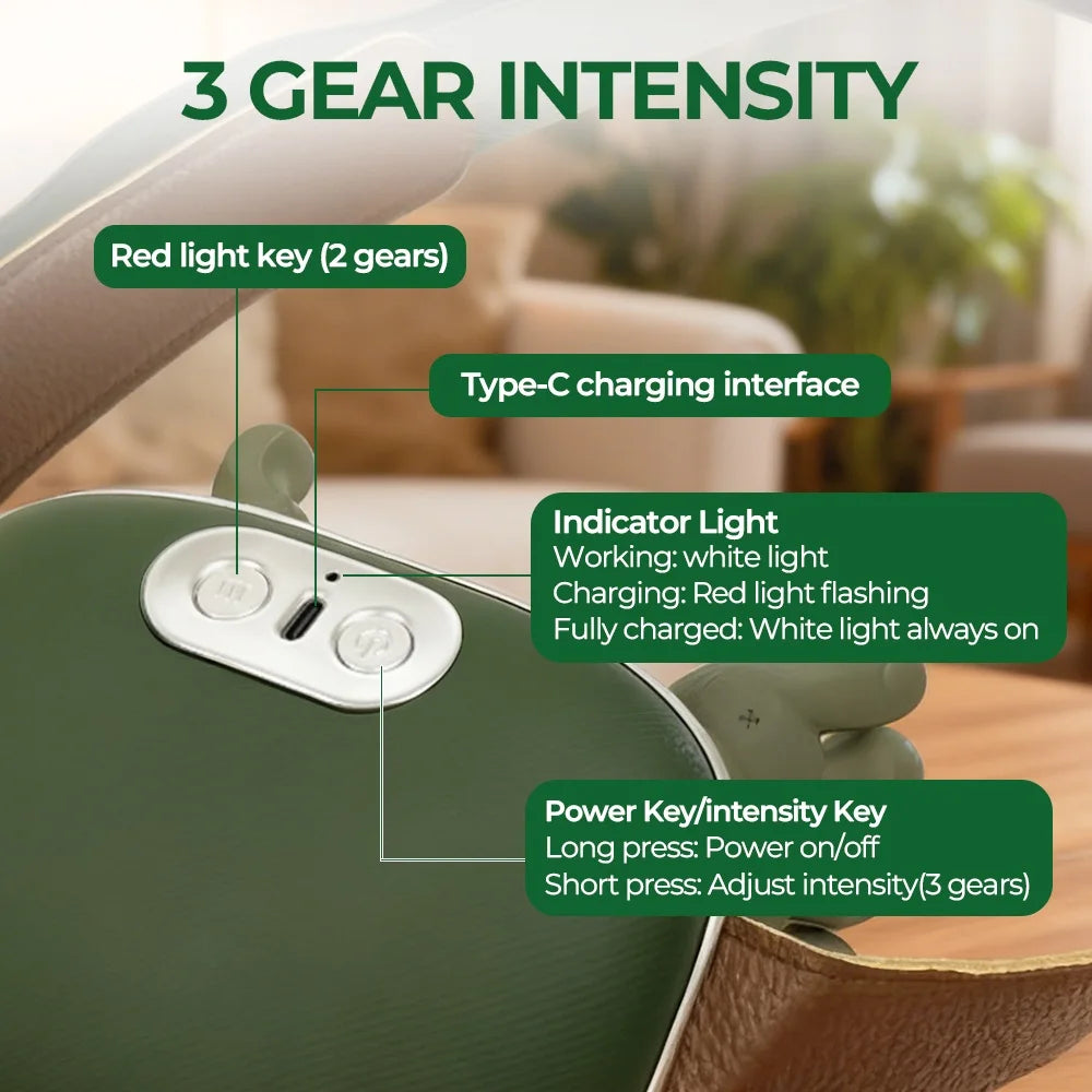 4D Wireless Neck and Shoulder Massager