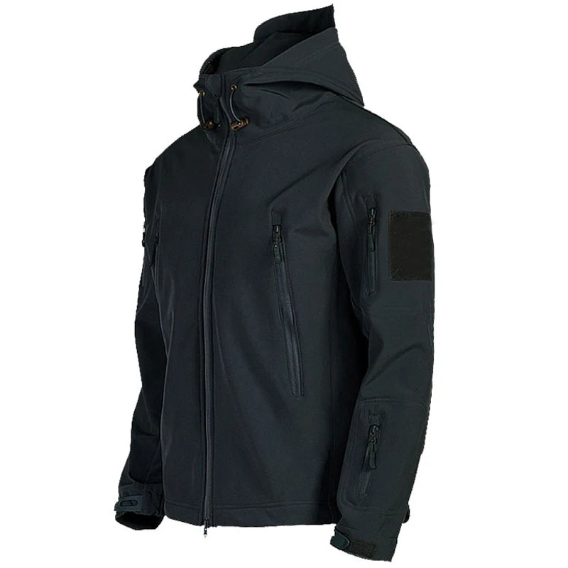 Military Shark Skin Soft Shell Jacket Men Tactical Waterproof