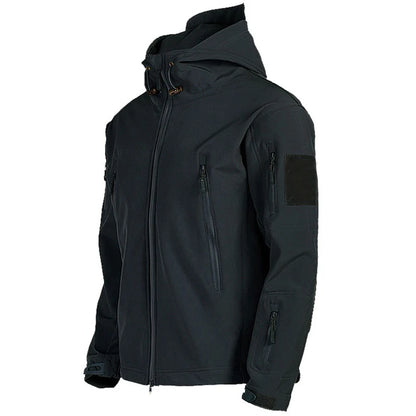Military Shark Skin Soft Shell Jacket Men Tactical Waterproof