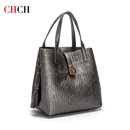 CHCH Women's Casual Tote Bag in PU Leather