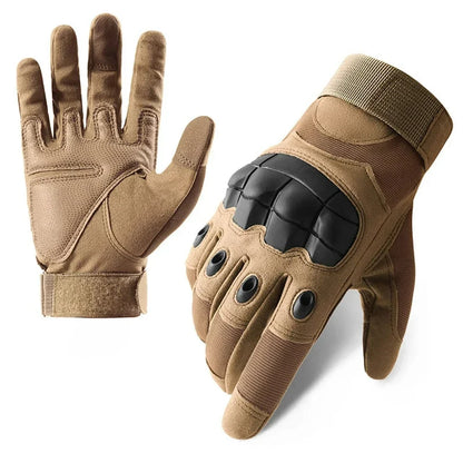 Tactical Touch Screen Motorcycle Gloves Black Green Brown