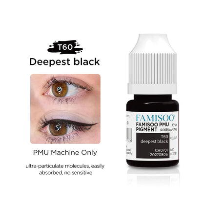 FAMISOO 5ML Permanent Makeup Pigment for Lips and Eyebrows
