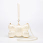 Mini Pearl Beaded Crossbody Handbag for Women
