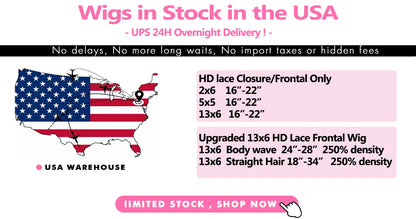 HD Lace Frontal Wig 250% Density Straight Human Hair