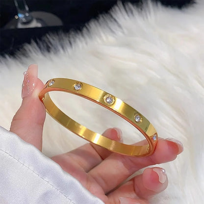 Titanium Steel Starry Sky Bracelet for Women