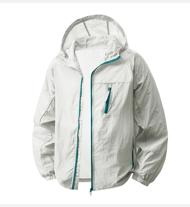 LNGXO Sun Protective Lightweight Jacket for Outdoor Sports