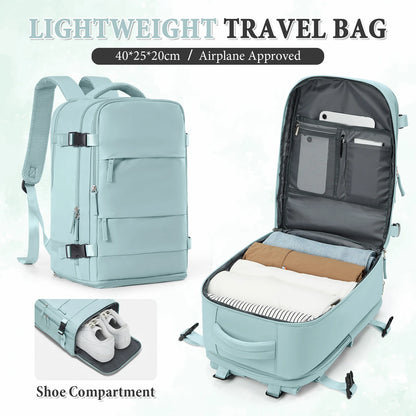 Waterproof Nylon Business Laptop Backpack 40x20x25