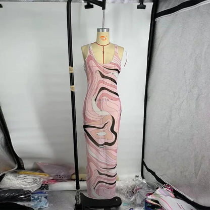 Sheer Mesh Bodycon Maxi Dress for Women