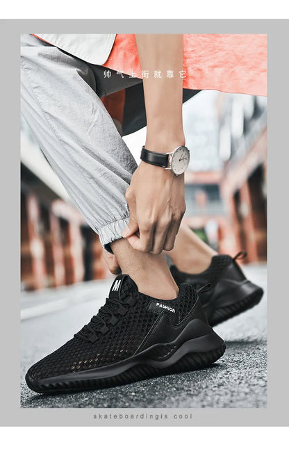 Men's Breathable Mesh Running Shoes