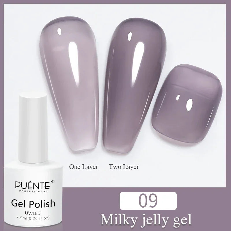 Clear 3D No Wipe Sculpture Gel Nail Polish 15ML