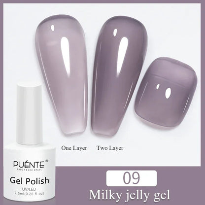 Clear 3D No Wipe Sculpture Gel Nail Polish 15ML