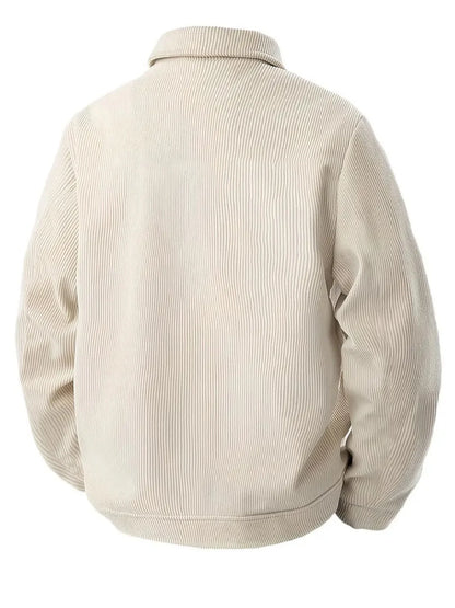 Autumn Corduroy Jacket for Men in Casual Style
