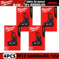 Milwaukee 12V 6.0Ah Rechargeable Battery for M12 Tools