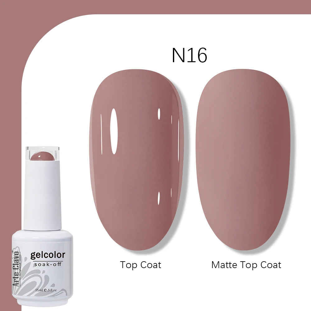 Arte Clavo 15ml UV Gel Nail Polish Summer Colors