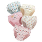Children's Cotton Underpants for Girls Cute Cat Design
