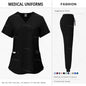 Pink Medical Scrubs Set for Women