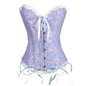 Gothic Lace Up Corset Shapewear for Women