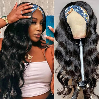 Jerry Curly Half Wig Human Hair Black Seamless Clip In