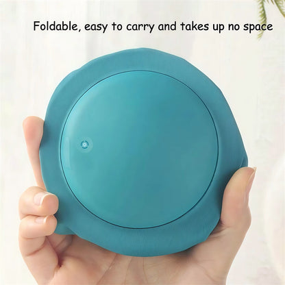 Foldable Inflatable U-Shaped Travel Pillow