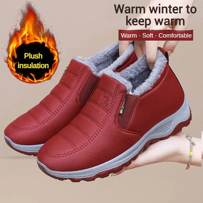 Men's Cotton Casual Ankle Boots for Winter