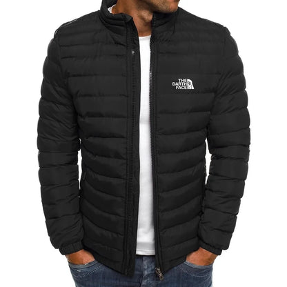 Men's Zipper Coat Slimming Warm Fashion Jacket