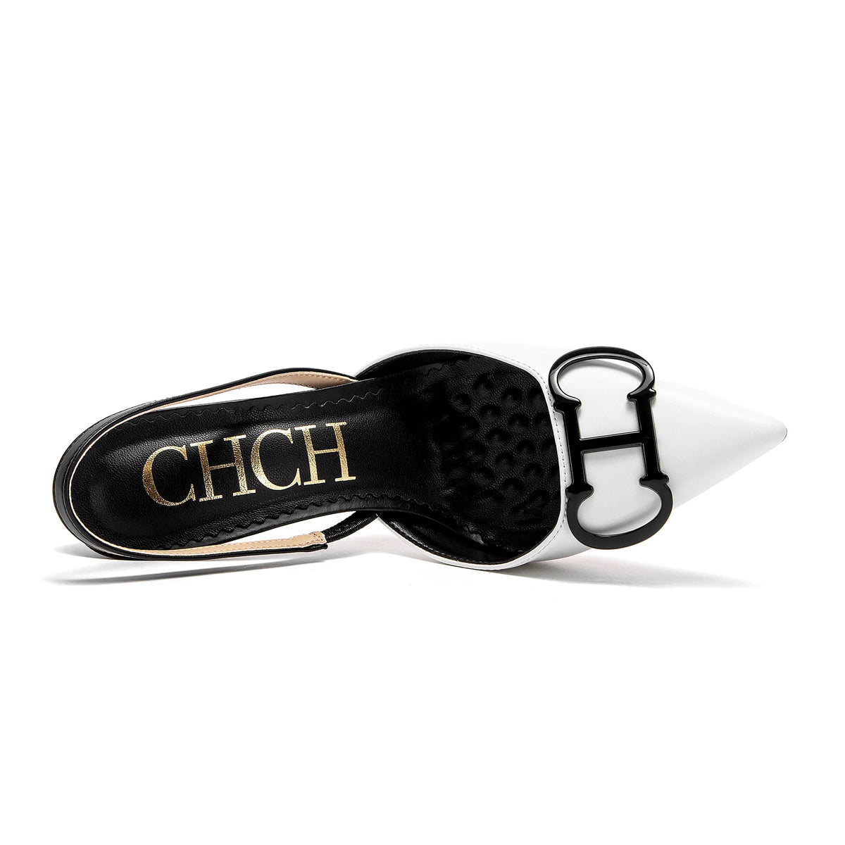 CHCH Women's Closed Toe Strappy Heels for Weddings