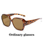 Round Polarized Sunglasses for Prescription Glasses