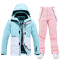 Unisex Winter Snow Ski Suit Jacket and Pants Set