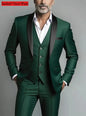 Men Slim Fit Tuxedo Suit for Weddings and Parties