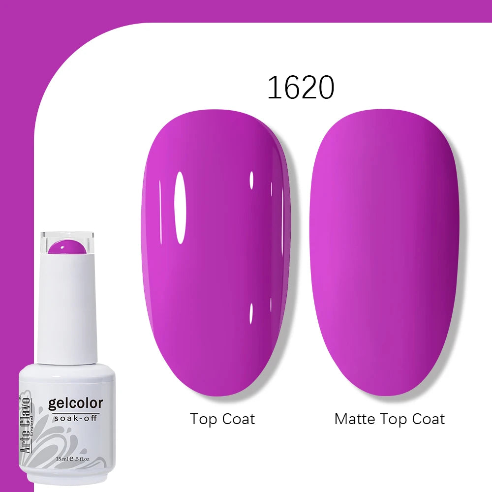 Arte Clavo 15ml UV Gel Nail Polish Summer Colors